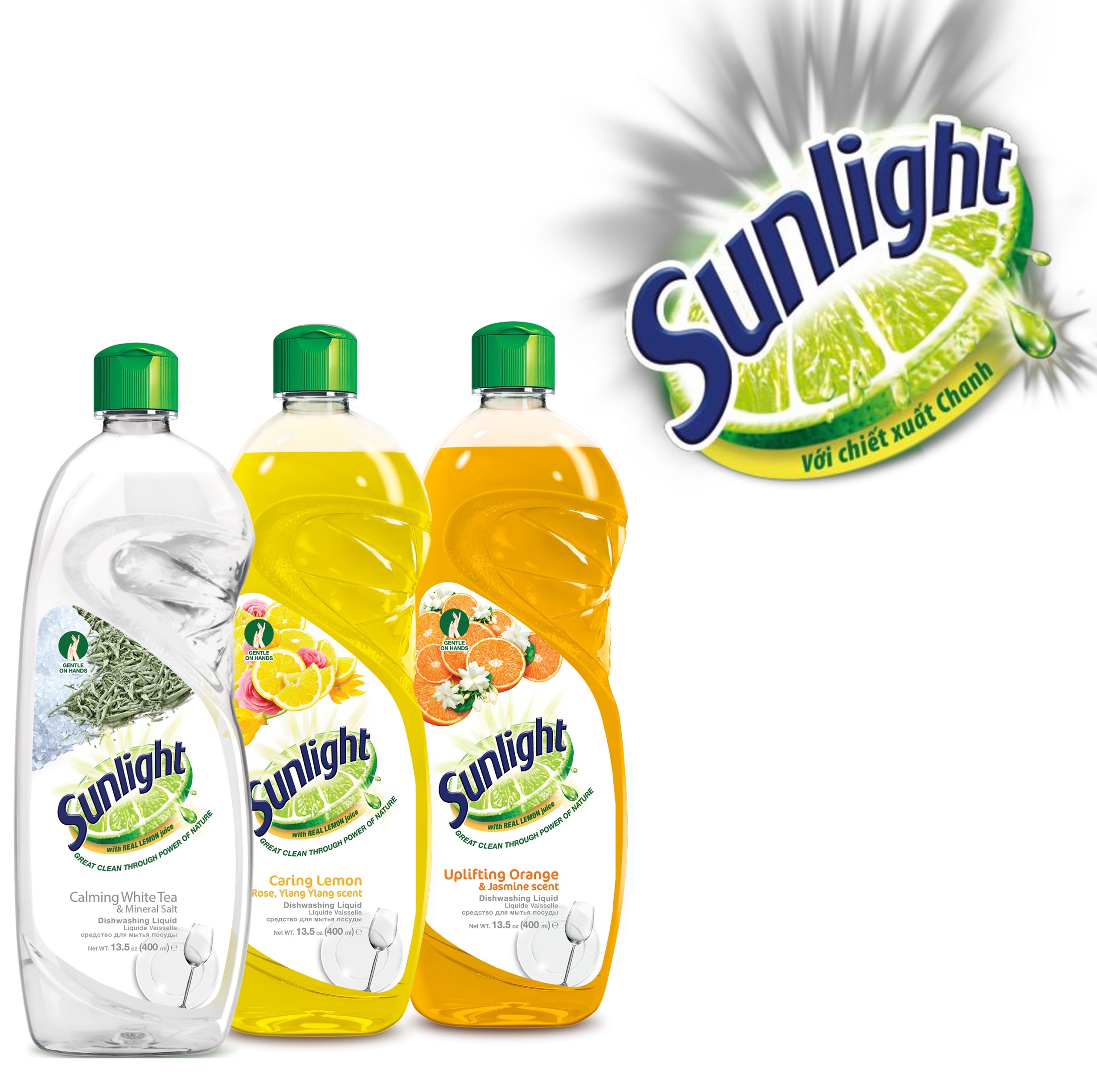 Sunlight - новые средства для мытья посуды!