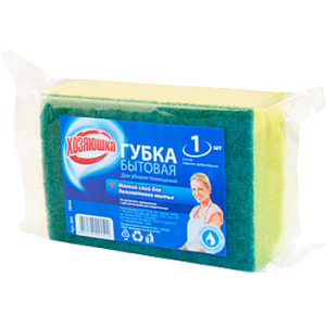 Губка бытовая для уборки помещений