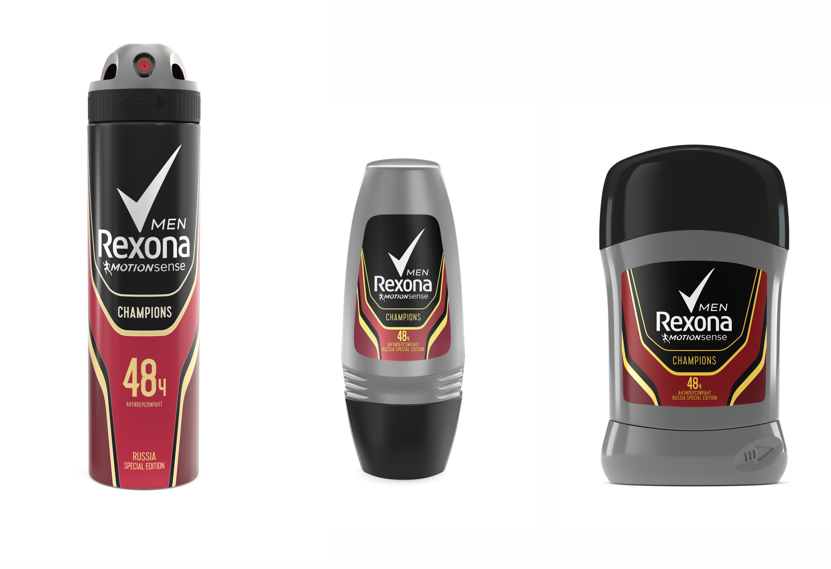 Rеxona Champions. Новый притягательный аромат.